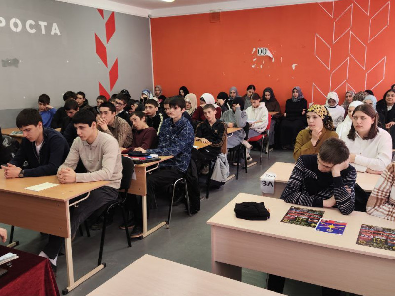 Встреча учащихся 9-11 классов с работниками Военного комиссариата.